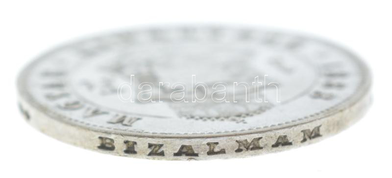 1883KB 1Ft Ag 'Ferenc József / Barokk címer' T:AU,XF / Hungary 1883KB 1 Forint Ag 'Franz Joseph / Baroque coat of arms' C:AU,XF Adamo M15 - Image 3