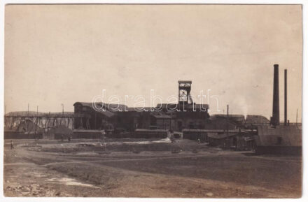 1918 Rutschenkovo, Rutschenkowo; Szénbánya / coal mine. photo (cut)