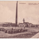 1917 Drohobych, Drohobycz, Drohobics; Rafinerya nafty 'Austria' / Naphta-Raffinerie 'Austria' / naphtha refinery