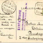 1908 Sopronnémeti, Németi; templomok. Papp Mihály kiadása + 'POSTAI ÜGYN' (EK) - Image 2