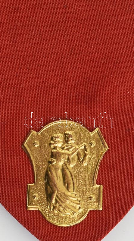 1933 Bp., Cukrász bál kitöltetlen táncrendje, 'Obermann Csokoládé Formák' - Image 2