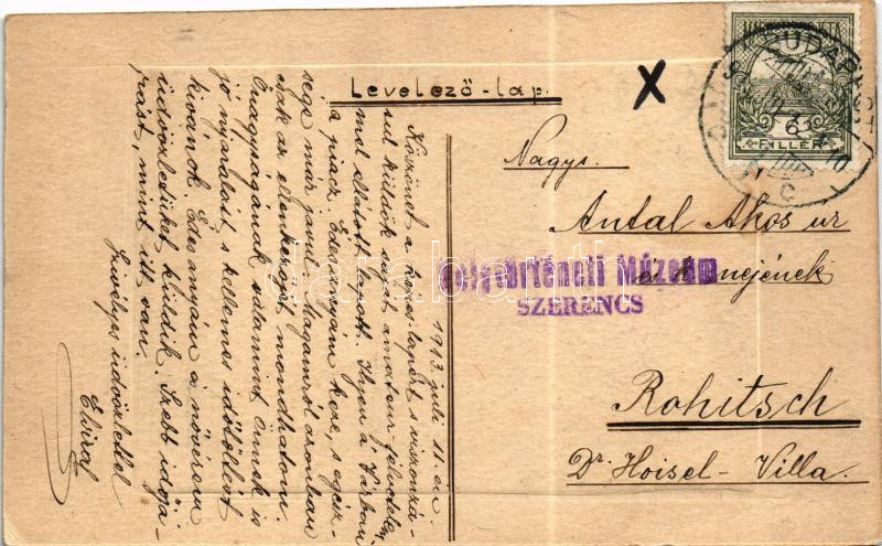 1913 Budapest I. Várbeli heti vásár, piac árusokkal. photo - Image 2