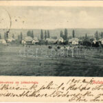 1900 Balatonföldvár, Spur István utca és játszóhely. Divald Károly