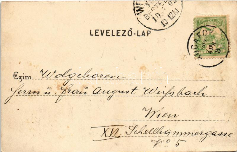 1902 Budapest XXII. Budafok, Kremer féle villa (EK) - Image 2