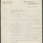 George Ward Price (1886-1961) ujságíró autográf aláírt levél / Auptgraph signed letter
