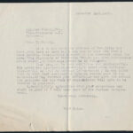George Ward Price (1886-1961) ujságíró autográf aláírt levél / Auptgraph signed letter - Image 3