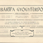 cca 1900 Bártfa gyógyfürdő szecessziós ismertető prospektusa, szecessziós illusztrációkkal, 10p - Image 2