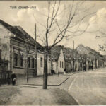 1915 Budapest XXII. Budafok, Tóth József utca (EK) + 'M. Kir Pinczemesteri Tanfolyam Kisegítő Hadi Kórháza Budafokon'