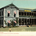 Cullinan Diamond Mine, The Premier Hotel. Published by R. O. Füsslein No. 11. - from postcard booklet