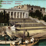Sevastopol, Sebastopol; Grafskaia Pristan / port, imperial wharf (glue marks)
