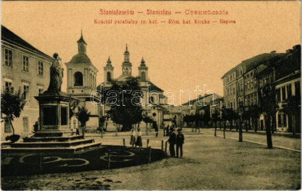 Ivano-Frankivsk, Stanislawów, Stanislau; Kosciól parafialny rz. kat. / Röm. kat. Kirche / Catholic church
