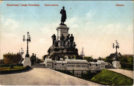 Sevastopol, Sebastopol; Monument au comte Totlében (EK)