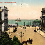 Odesa, Odessa; Rue Catherine / street view (pinholes)