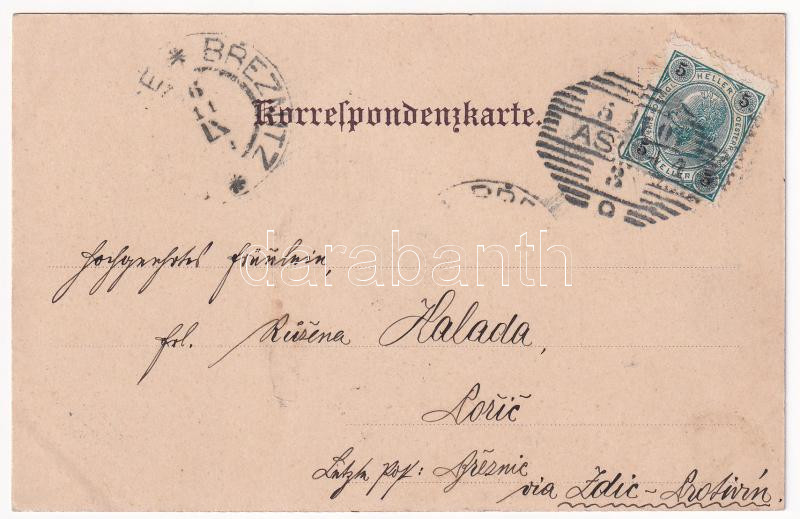 1904 As, Asch; Chr. Geipel & Söhne / textile factory, weaving mill (wet corner) - Image 2