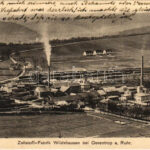 1926 Oeventrop (Arnsberg), Zellstoff-Fabrik Wildshausen / pulp factory (EK)