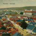 1911 Kismarton, Eisenstadt; látkép, Esterházy kastély. Kern Victor kiadása / general view, castle (EK)