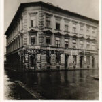 Budapest VII. Dob utca 72., Huffer és Dénes üzlete, fűszer és csemege, kifőzés, órás. photo (fl)