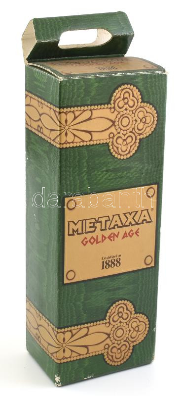 Metaxa Golden Age konyak 0,7l bontatlan dobozban.