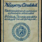 Négyesy László: Arany. Bp., 1917., Franklin, 56 p. Második, bővített kiadás. Kiadói papírkötés