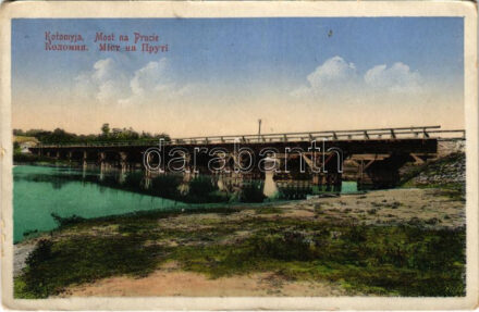 Kolomyia, Kolomyja, Kolomyya, Kolomea; Most na Prucie / bridge (Rb)