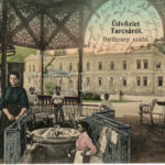 1908 Tarcsa, Tarcsafürdő, Bad Tatzmannsdorf; Batthyany szálló. Rehling János kiadása / hotel