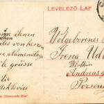 1910 Csejte, Csejthe, Cachtice; Fő tér, templom. Blau kiadása / main square, church - Image 2