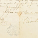 1871 Pest, Bengyel Alajos gépész részére szóló német nyelvű katonai iratok, 'K. K. Genie-Regiments G. d. C. Erzherzog Leopold Nr. 2. IV. Feld-Battalion' bélyegzésekkel. - Image 2