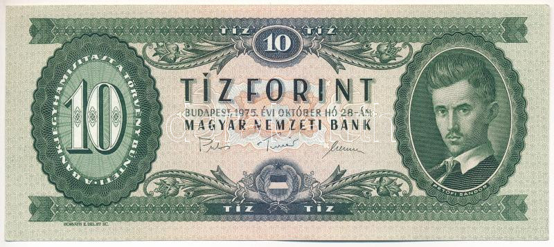 1975. 10Ft T:F szép papír Adamo F8