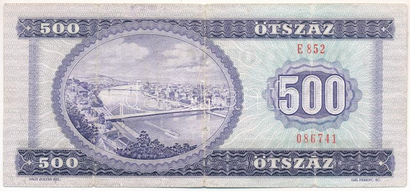 1990. 500Ft T:F kis anyaghiány Adamo F43 - Image 2