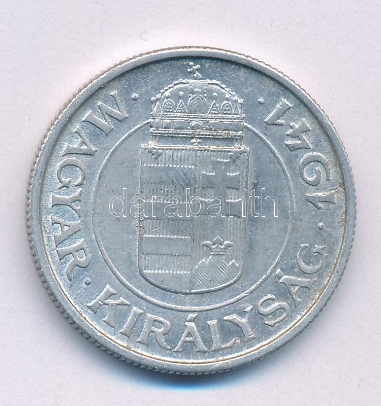 1941. 2P Al 'hamis, átvésett hullámos talpú', belekarcolt 'H' betűvel T:F Adamo P7.4 - Image 2