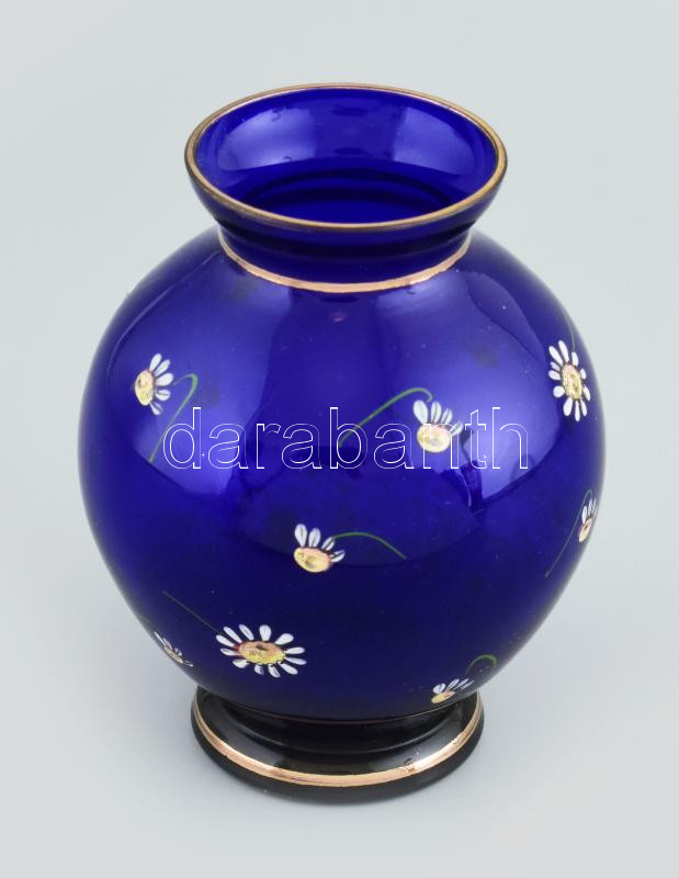Herendi kacsa, kézzel festett porcelán, jelzett, hibátlan, m: 7,5 cm. - Image 3