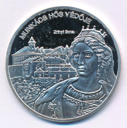 DN 'Nemzetünk nagyjai - Zrínyi Miklós' Ag emlékérem (10,37g/0.999/35mm) T:PP kis patina