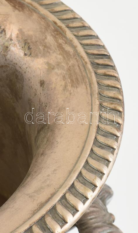 F. B. Rogers Silver Co. ezüstözött pezsgősvödör, kopásokkal, m: 27 cm. - Image 2