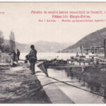 Orsova, Hajóállomás, gőzhajó. Földes-féle Margit Creme reklám / ship station, steamship. Hungarian cold cream advertisement