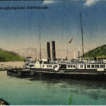 Orsova, Dunagőzhajózási kikötő, gőzhajó / port, steamship