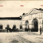 1907 Arad, Várkapu katonákkal, Őrszoba / castle gate with K.u.K. soldiers, guard room (fl)