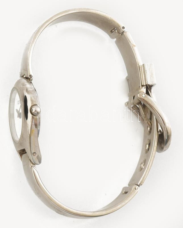 Gucci replika női karóra, kvarc szerkezet, fém szíjjal, működik. d: 26 mm - Image 2
