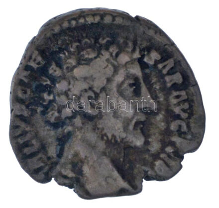 Római Birodalom / Róma / Marcus Aurelius 154-155. Denarius Ag (3,28g) T:VF patina, kitörés Roman Empire / Rome / Marcus Aurelius 154-155. Denarius Ag 'AVRELIVS CAESAR AVG PII FIL / TR POT VIII COS II' (3,28g) C:VF patina, crack RIC III 463a