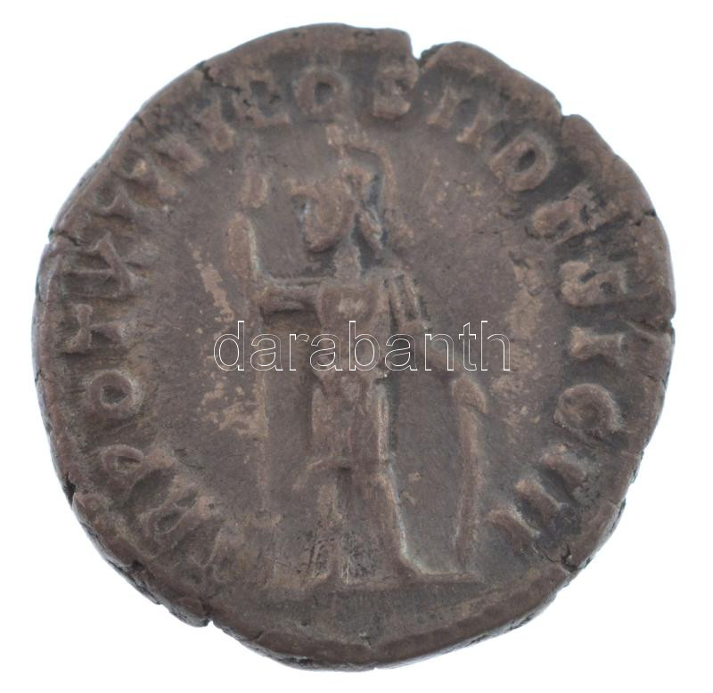 Római Birodalom / Róma / Marcus Aurelius (Antoninus Pius alatt) 159-160. Denarius Ag (3,36g) T:XF,VF patina / Roman Empire / Rome / Marcus Aurelius (under Antoninus Pius) 159-160. Denarius Ag 'AVRELIVS CAESAR AVG PII F / TR POT XIIII COS II - Image 2