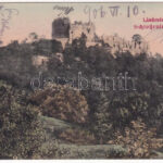 1906 Lánzsér, Lándzsér, Landsee (Sopronszentmárton); Schloßruine Landsee / várrom / castle ruins
