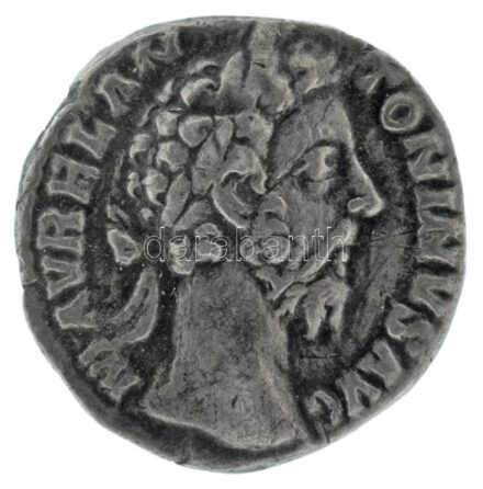 Római Birodalom / Róma / Marcus Aurelius 178-179. Denarius Ag (2,76g) T:XF,VF patina / Roman Empire / Rome / Marcus Aurelius 178-179. Denarius Ag 'M AVREL ANTONINVS AVG / TR P XXXIII IMP VIIII COS III P P' (2,76g) C:XF,VF patina RIC III 396