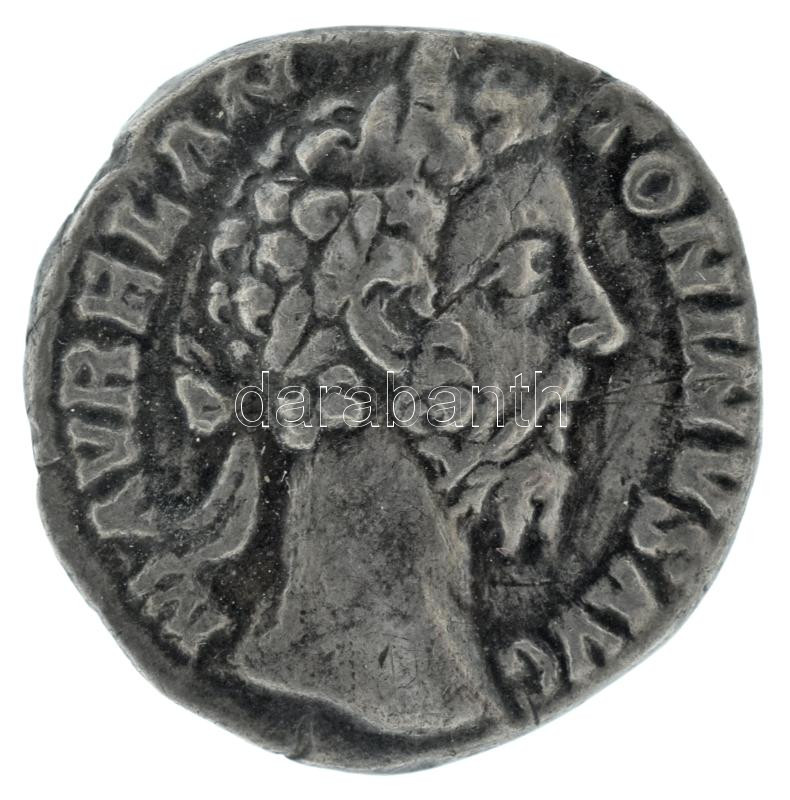 Római Birodalom / Róma / Marcus Aurelius 178-179. Denarius Ag (2,76g) T:XF,VF patina / Roman Empire / Rome / Marcus Aurelius 178-179. Denarius Ag 'M AVREL ANTONINVS AVG / TR P XXXIII IMP VIIII COS III P P' (2,76g) C:XF,VF patina RIC III 396