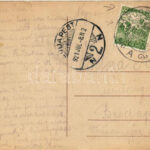1921 Városszalónak, Stadtschlaining; Vár / Schloss / castle (kis szakadás / small tear) - Image 2