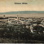 1920 Rohonc, Rechnitz; látkép, Batthyány kastély. Stelczer Adolf kiadása / general view, castle (EK)