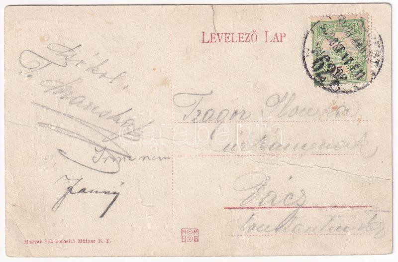 1909 Budapest, Bleriot repülőgépével Budapesten (r) - Image 2