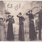 1905 Budapest, Ex Lex. A nagyemberek, a Magyar Színház revü előadása / Hungarian theater's revue performance (EK)