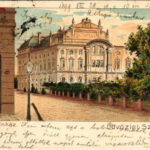 1899 (Vorläufer) Szeged, Városi színház. Kosmos műintézet. Fényképfelvétel Keglovich E. műterméből. litho (EK)