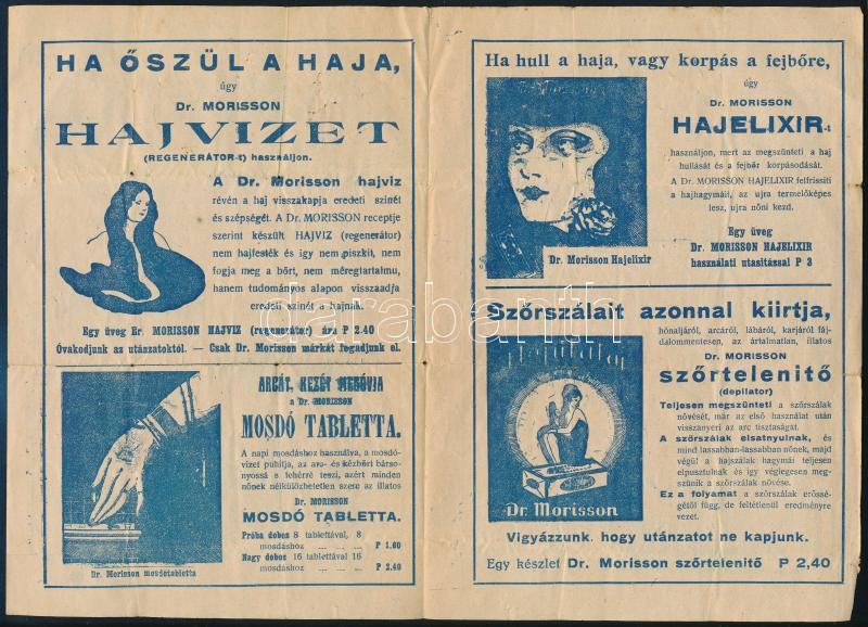 1929 Kozmetika c. lap VIII. évf 4. szám, megviselt állapotban - Image 2