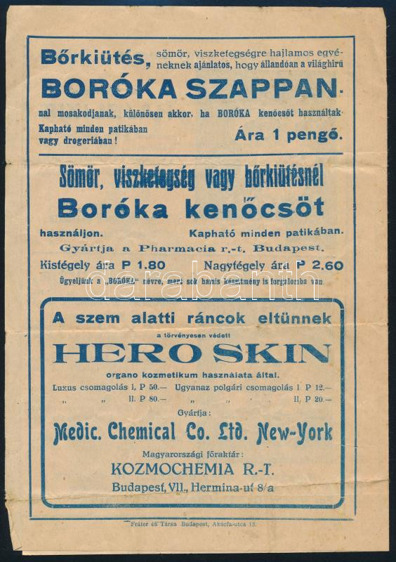 1929 Kozmetika c. lap VIII. évf 4. szám, megviselt állapotban - Image 3