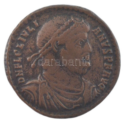 Római Birodalom / Siscia / II. Julianus 360-363. dupla Maiorina (8,31g) T:XF,VF / Roman Empire / Siscia / Julian II 360-363. double Maiorina 'DN FL IVLI-ANVS PF AVG / SECVRITAS EIPVS - BSISC' (8,31g) C:XF,VF RIC VIII 418